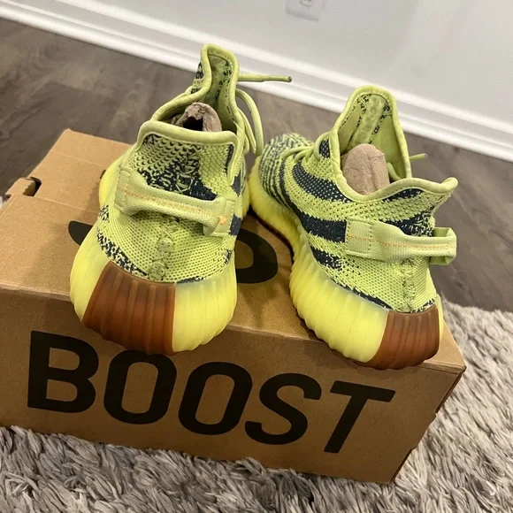 adidas gazelle silver green womens ADIDAS Yeezy Boost 350 (Frozen Yellow) – Trilogy Merch PH main image 1